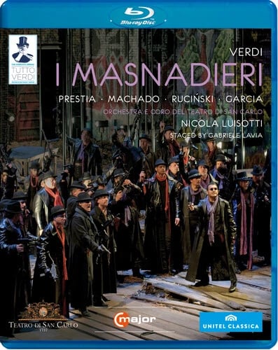 I Masnadieri: Teatro Di San Carlo (Luisotti) BluRay (2013) Gabriele Lavia cert Brand New