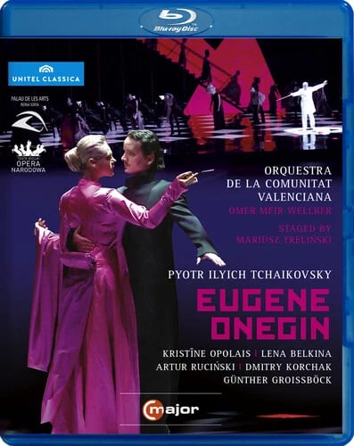 Eugene Onegin: Paleau de les Arts Valencia (Wellber) BluRay (2013) Mariusz Brand New