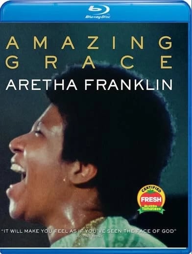 Amazing Grace (Bluray) C.L. Franklin Aretha Franklin James Cleveland Brand New