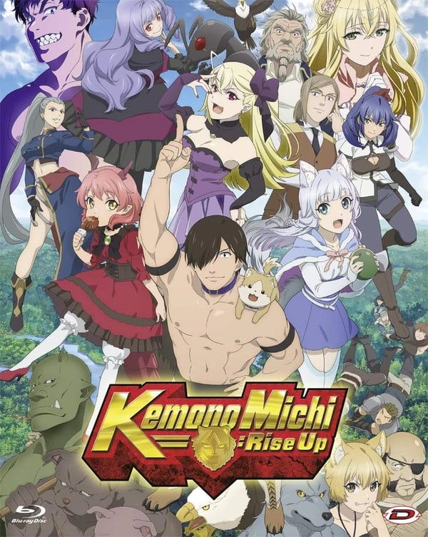 Kemono Michi : Rise Up The Complete Series (Eps. 0112) (2 BluRay) (Bluray) Brand New