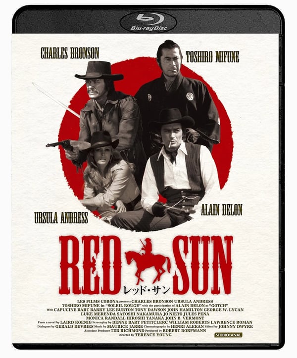 Soleil Rouge (Bluray) Alain Delon Brand New