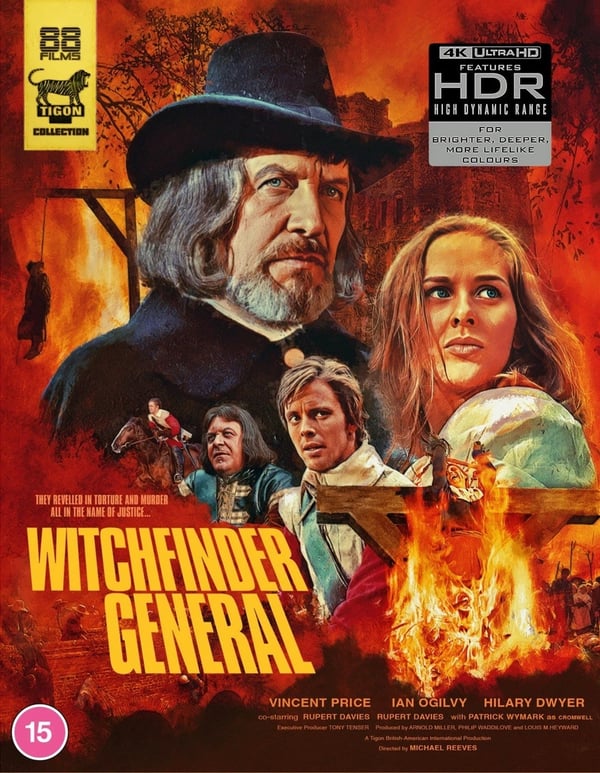WITCHFINDER GENERAL 4K UHD BLURAY 88 FILMS LIMITED EDITION SLIPCOVER Brand New