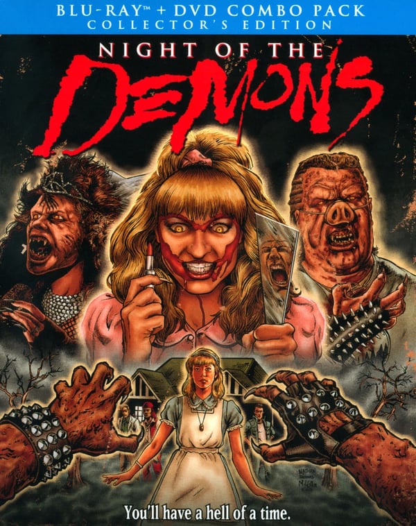 NIGHT OF THE DEMONS 2014 / Region A Bluray Brand New