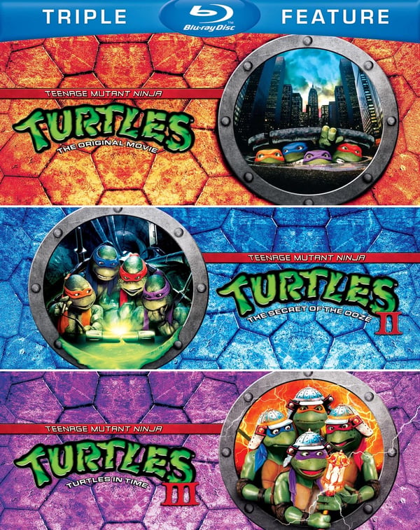 TEENAGE MUTANT NINJA TURTLES / TEENAGE MUTANT 2 Bluray Brand New