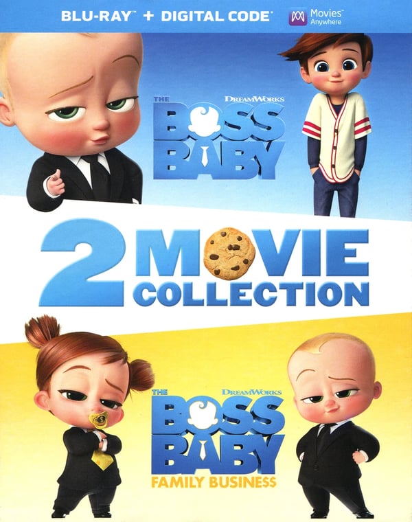 BOSS BABY: 2MOVIE COLLECTION 2021 / Region A Bluray Brand New