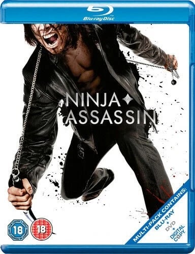 Ninja Assassin Bluray DVD Combi Region Free Bluray Region 0 Brand New