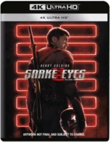 GI Joe Snake Eyes 4K UHD Blu Ray Region free Brand New