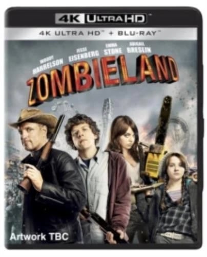 Zombieland 4K UHD Blu Ray Region free Brand New