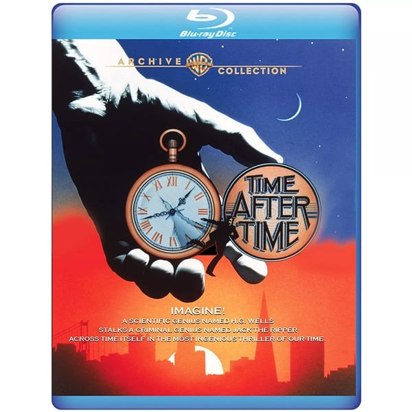 TIME AFTER TIME (Malcolm McDowell) BLU RAY Region free for Brand New