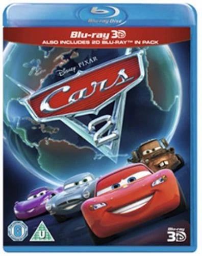 Cars 2 3D+2D Region B Blu Ray Brand New
