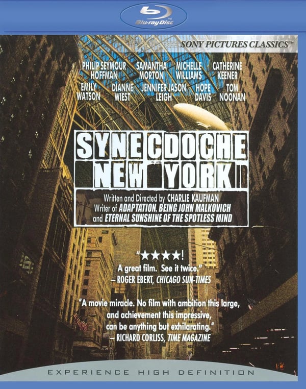 SYNECDOCHE YORK 2009 / Region A Bluray Brand New