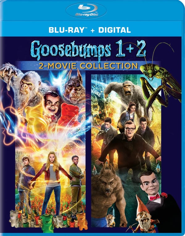 GOOSEBUMPS 1 & 2 2020 / Region A Bluray Brand New