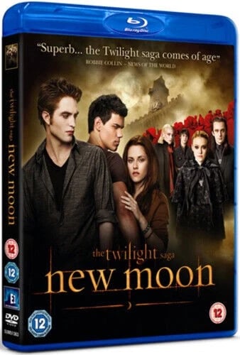 The Twilight Saga Moon (2010) Kristen Stewart Weitz DVD Region 2 Brand New