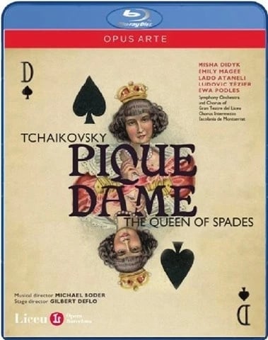 Tchaikovsky Pique Dame Live Concert Bluray Region B Movie Fast Brand New
