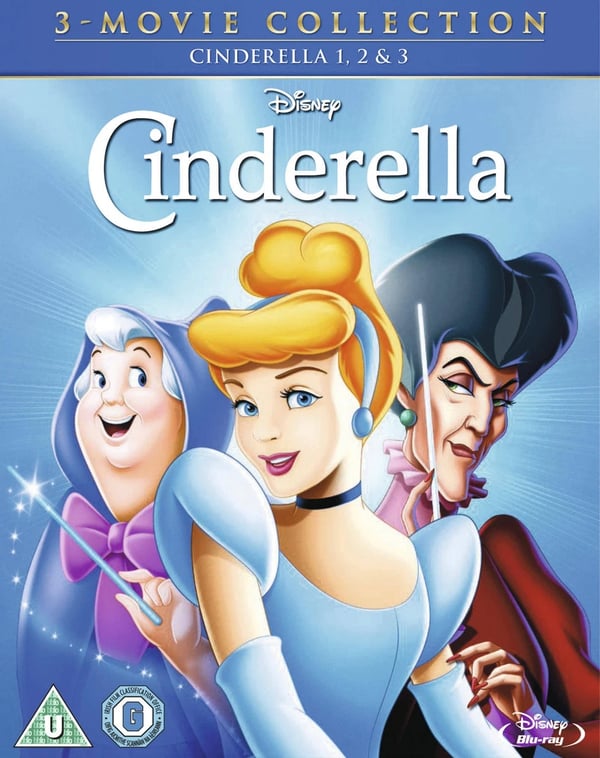 Cinderella 3Movie Collection Trilogy 1, 2, 3 (Special Box Set) (Bluray) Brand New