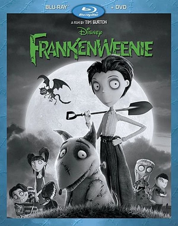 Frankenweenie (Bluray) Martin Short Catherine O'Hara Martin Landau Winona Ryder Brand New