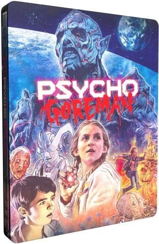 PG: PSYCHO GOREMAN (STEELBOOK) Region A Blu Ray,US Import Brand New