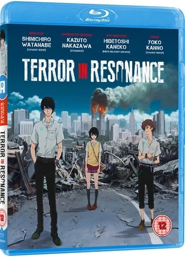 Terror in Resonance BluRay (2016) Shinichiro Watanabe cert 12 2 discs Brand New