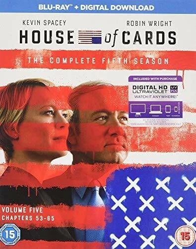 House of Cards Season 05 [Bluray] [Region Free] Brand New