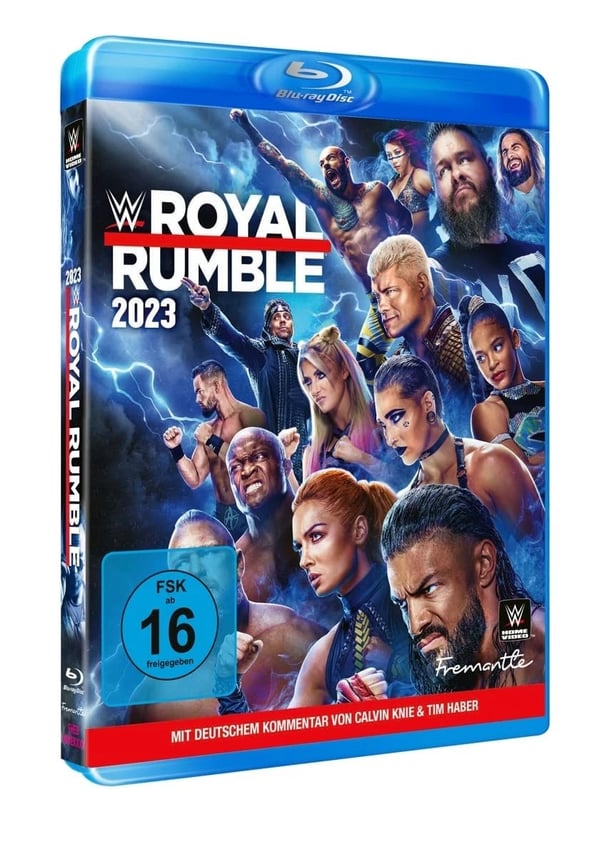 WWE: ROYAL RUMBLE 2023 (Bluray) Cody Rhodes Jonathan Solofa Fatu Paul Levesque Brand New
