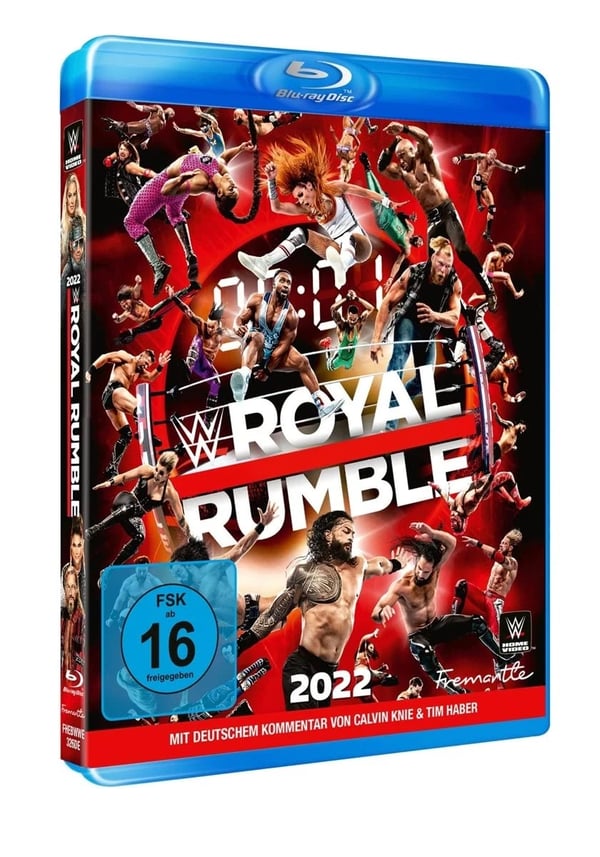 WWE: ROYAL RUMBLE 2022 (Bluray) Brand New