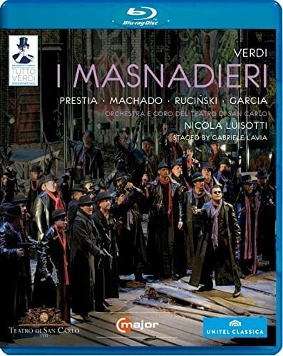 Verdi: I Masnadieri [Bluray] [2012] [DVD][Region 2] Brand New