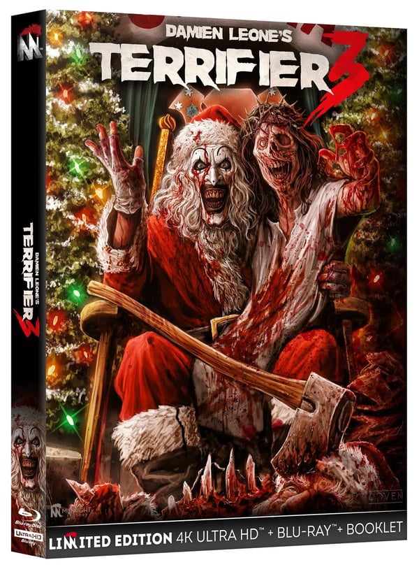 Terrifier 3 (4K UHD (4K UHD Bluray) David Howard Thornton Lauren LaVera Brand New