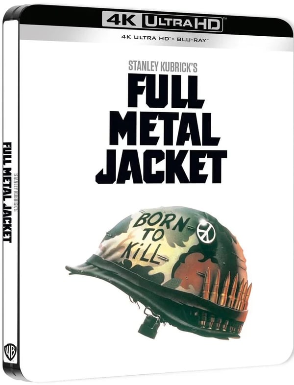 Full Metal Jacket Limited Edition Steelbook 4K Ultra HD + BluRay Brand New