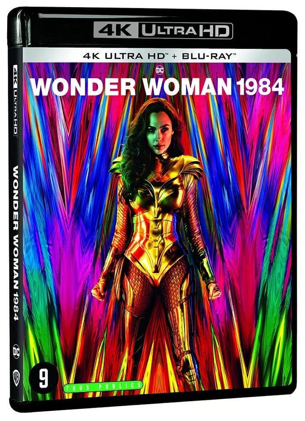 Wonder Woman 1984 (4K UHD Bluray) Gal Gadot Chris Pine Patty Jenkins Brand New
