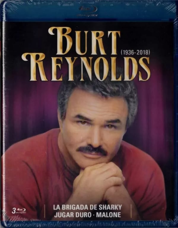 MALONE / STICK / SHARKY'S MACHINE Burt Reynolds Region A BC Bluray Brand New