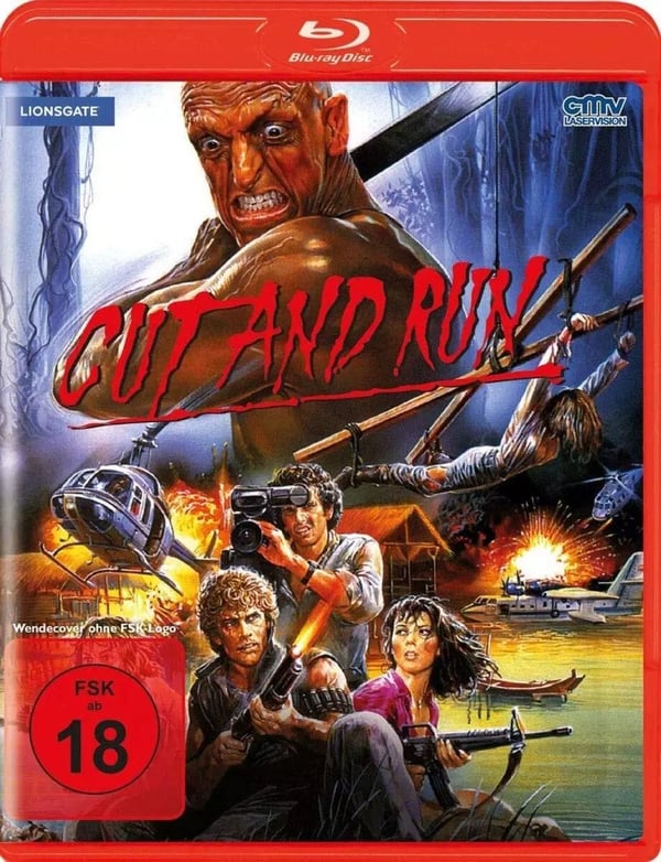CUT & AND RUN 1985 / UNCUT / Michael Berryman / Deodato Region B Bluray Brand New