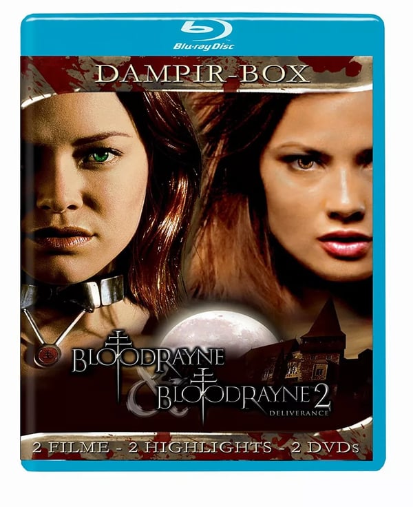 BLOODRAYNE 1 & 2 Kristianna Loken Region B BluRay Brand New