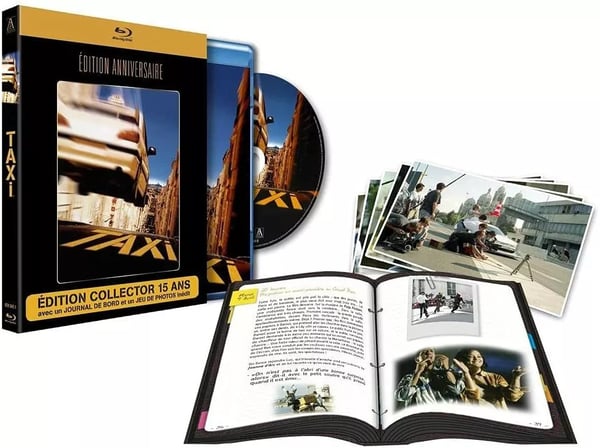 TAXI 1998 / 15 Year Anniversary Remastered Edition/ Samy Naceri RB Blu ray Brand New