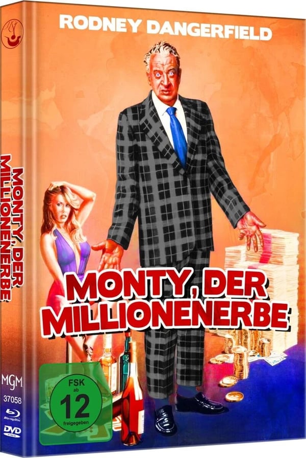 EASY MONEY 1983 / Rodney Dangerfield / 2 Disc Mediabook Region B Blu ray Brand New