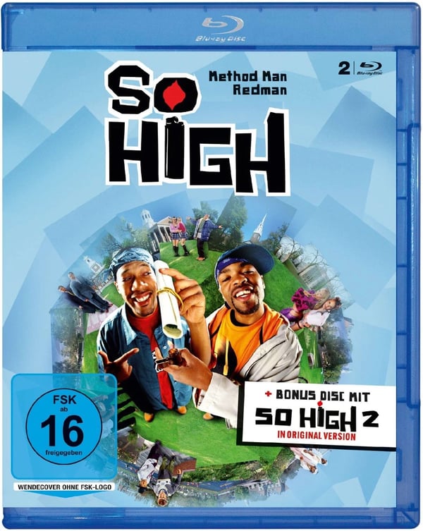 HOW HIGH 1 & 2 2001/2019 / Method Man / Redman RB Bluray Brand New