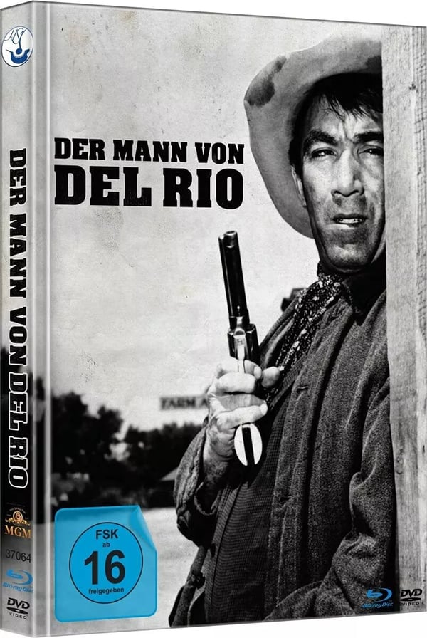 MAN FROM DEL RIO 1956 / 2 Disc Mediabook / Restored In 4k RB Blu Ray Brand New