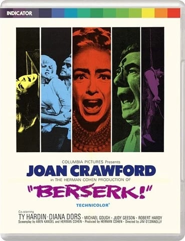 Berserk! (12) 1967 Bluray Region 2 PAL Brand New