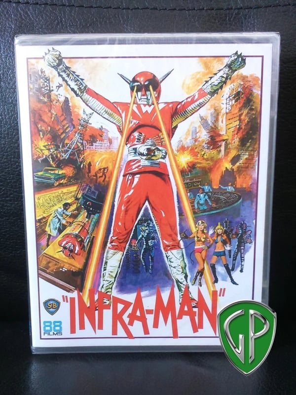 Inframan 88 Films Blu Ray Asia Collection #19 Brand New