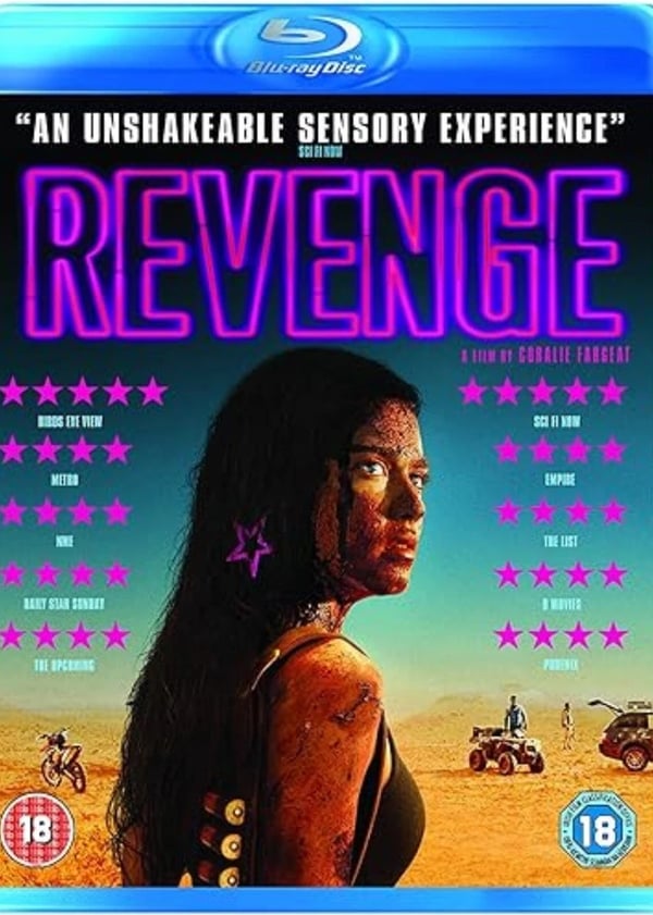 REVENGE Bluray Matilda Lutz Kevin Janssens Coralie Fargeat Rel R2 Brand New