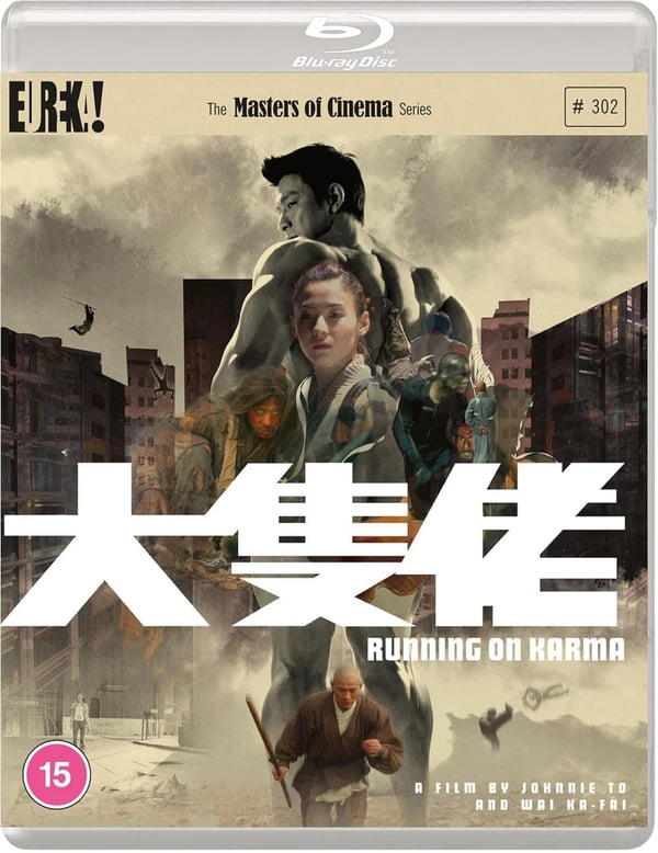RUNNING ON KARMA BLURAY Johnnie TO Andy LAU Thriller Movie Film R2 Brand New