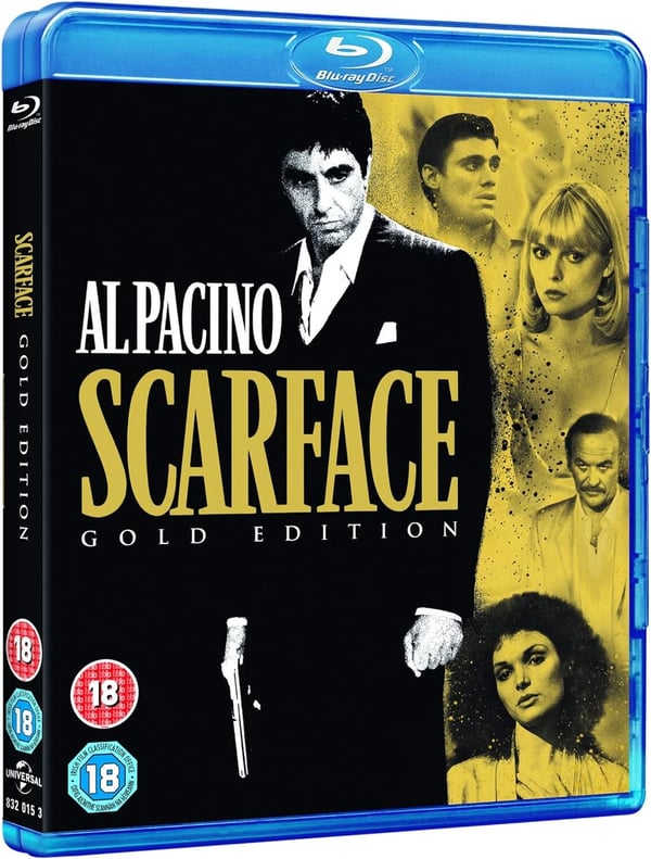 Scarface 1983 35th Anniversary [Bluray] [2019] [Region Free] Brand New