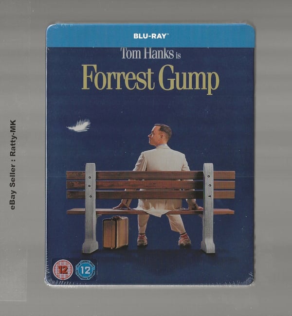FORREST GUMP BLU RAY STEELBOOK Brand New
