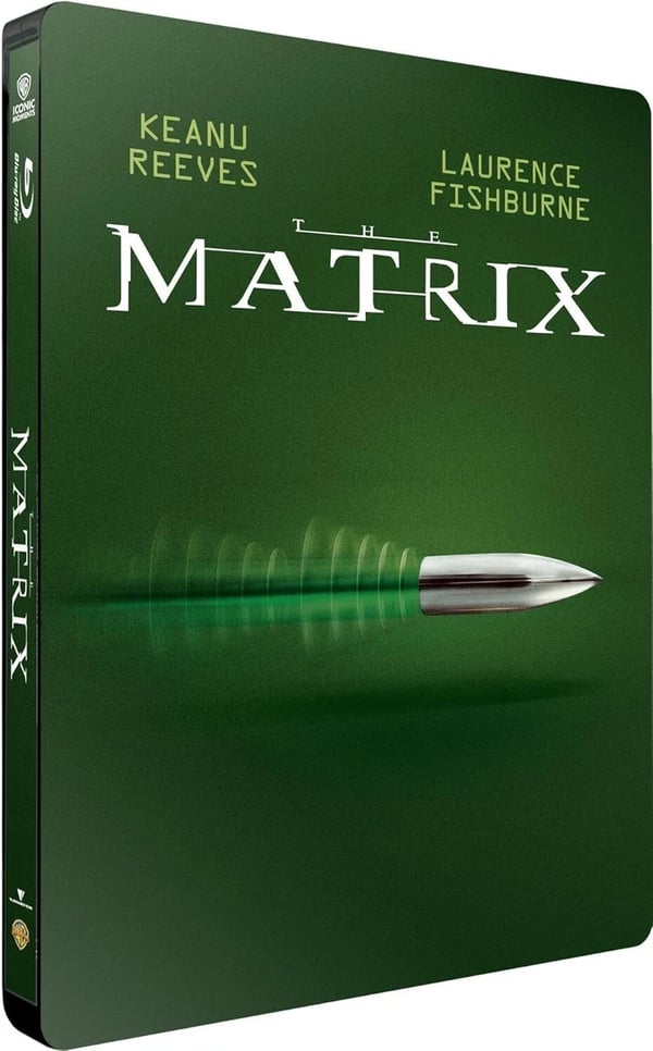 The Matrix BluRay Steelbook Iconic Moments Editi Region 2 Import Keanu Reeves Brand New