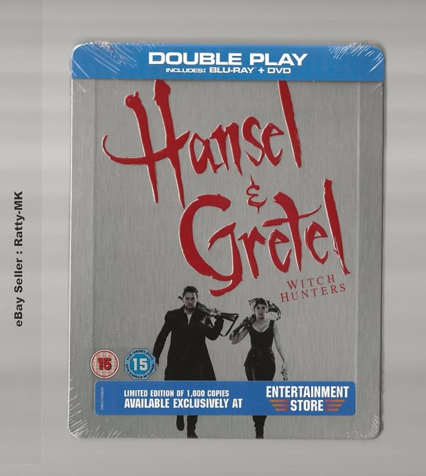 HANSEL & GRETEL BLU RAY STEELBOOK Brand New