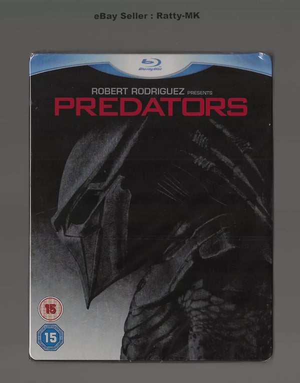 PREDATORS BLU RAY + DVD STEELBOOK (READ DESCRIPTION) Brand New