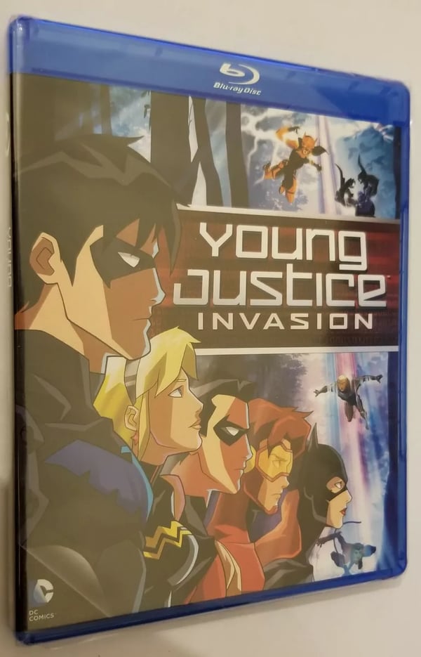 Young Justice Invasion: The Complete Second Season 2 Bluray Brand New