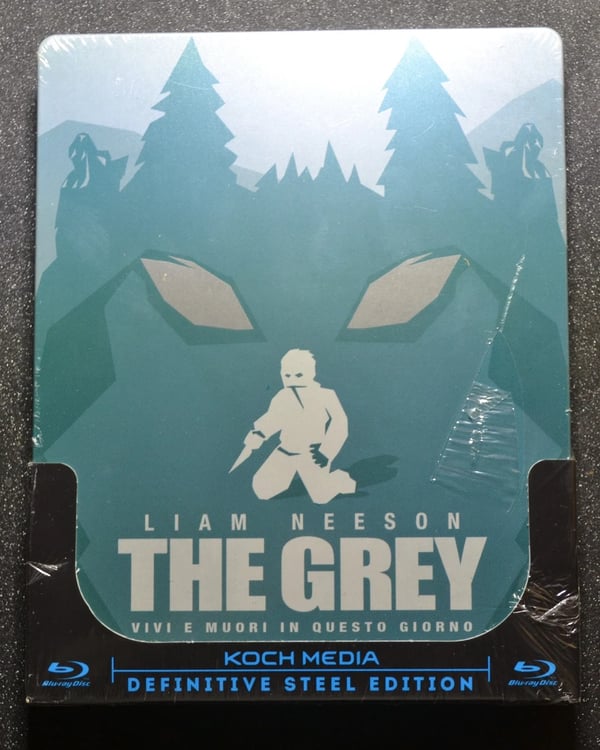 EU Edition The Grey Steelbook Bluray Brand New
