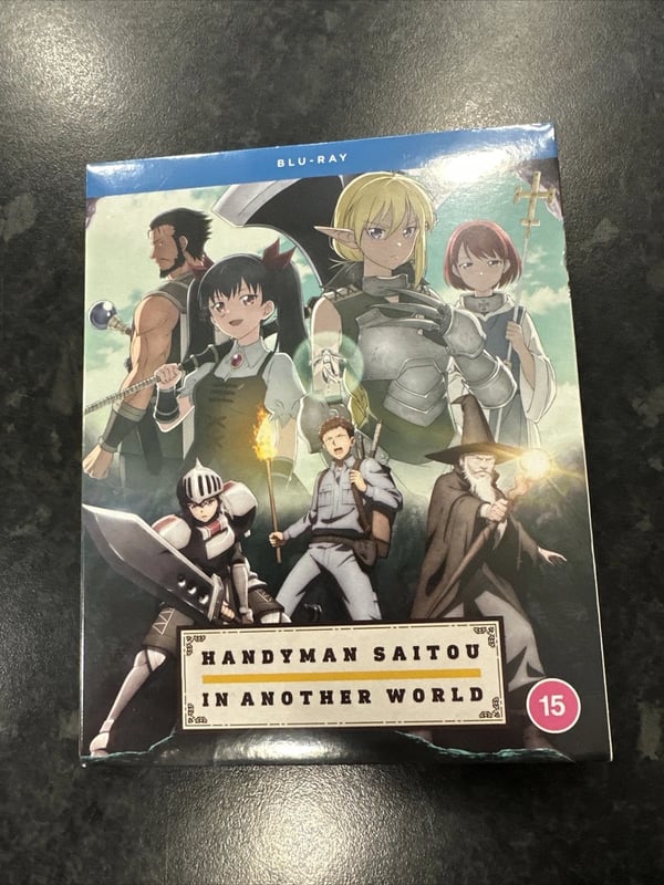 Handyman Saitou in Another World: The Complete Season [15] Bluray & SEALE Brand New