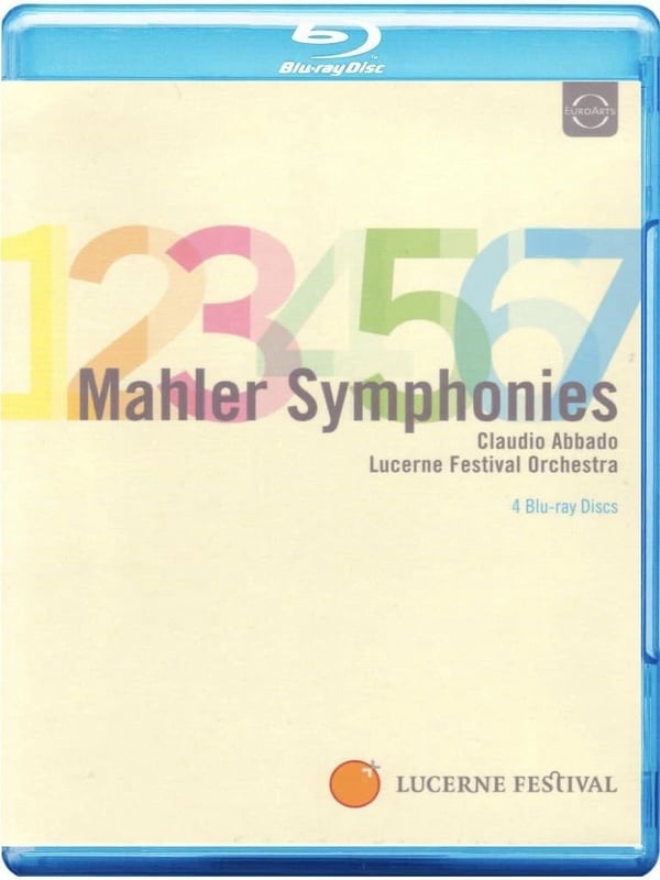 Claudio Abbado Mahler Symphonies 17 [4x Bluray Boxset] , Brand New