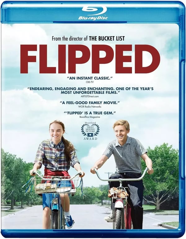 Flipped Blu Ray Rob Reiner Madeline Carroll Movie Film atible R2 Brand New